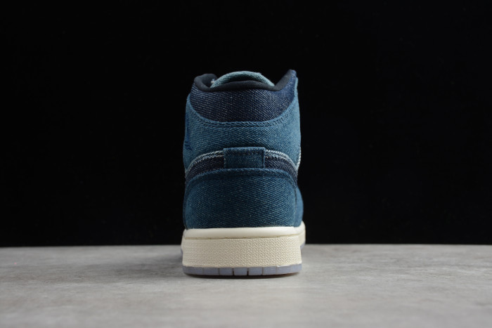 Air Jordan1 Mid light Smoke Grey 852542-009