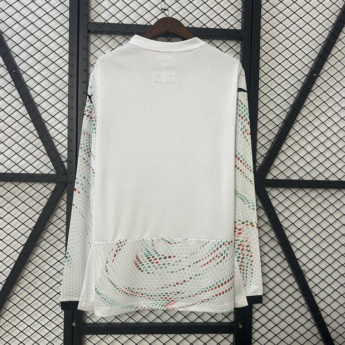 Portugal Euro 2025 Away Long Sleeve Man Jersey