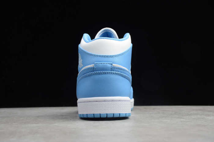 Air Jordan 1 Mid Retro UNC University Blue 554724-106