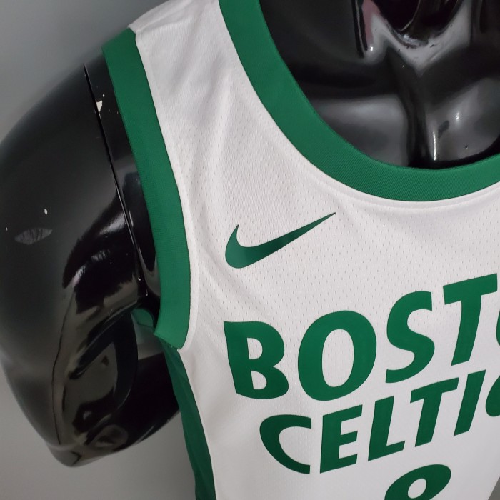 Kemba Walker Boston Celtics City Edition Swingman Jersey White