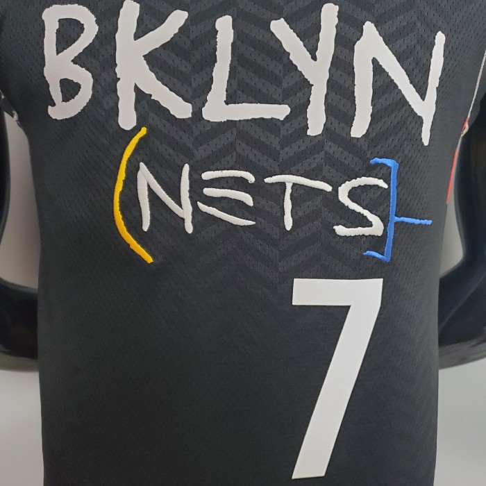 Kevin Durant Brooklyn Nets City Edition Swingman Jersey Black