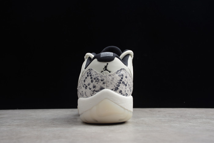 Air Jordan 11 Low Snakeskin “Light Bone” CD6846-002
