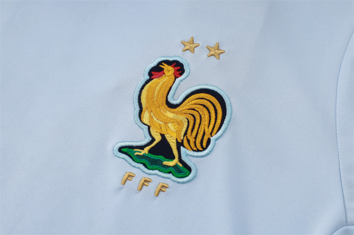 France Training Short Sleeve Suit 24/25