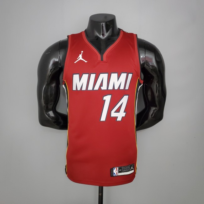 Tyler Herro Miami Heat Swingman Jersey Red