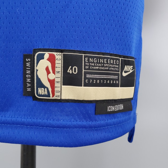 Andrew Wiggins Golden State Warriors 75th Anniversary Swingman Jersey Retro Blue