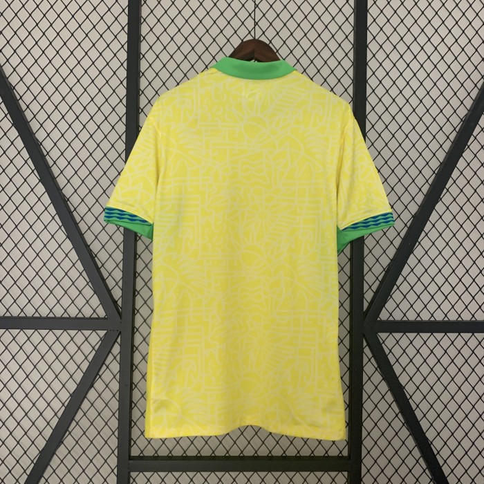 Brazil 2024 Copa America Home Man Jersey