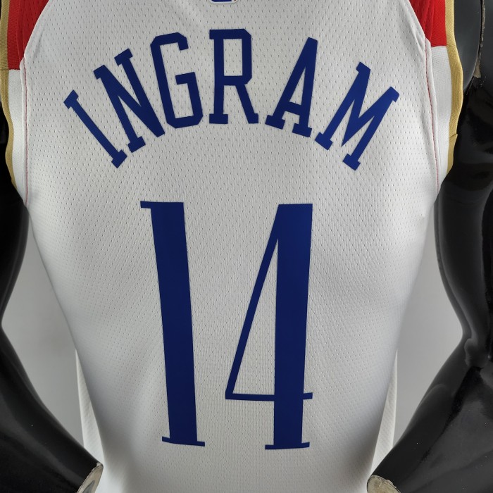 Brandon Ingram New Orleans Pelicans Urban Edition Swingman Jersey White