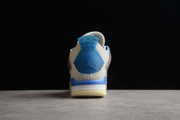 Air Jordan 4 mid top unisex CV9388-101 Grey blue
