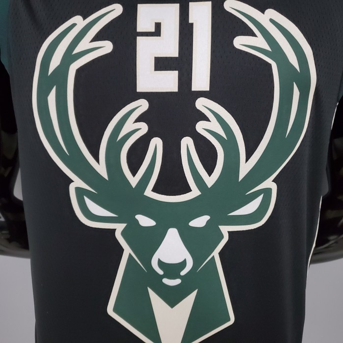 Jrue Holiday Milwaukee Bucks Swingman Jersey Black