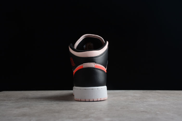 Air Jordan 1 Mid SE Anti-slip Black pink