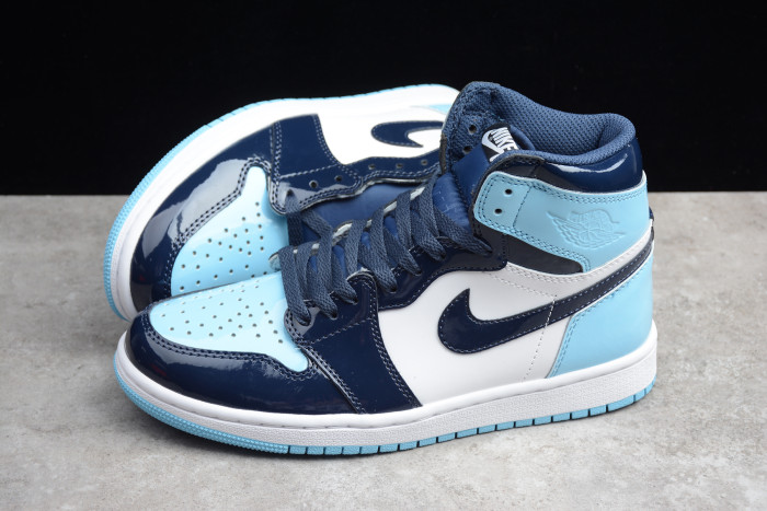 Air Jordan 1 Retro High UNC Patent Leather CD0461-401