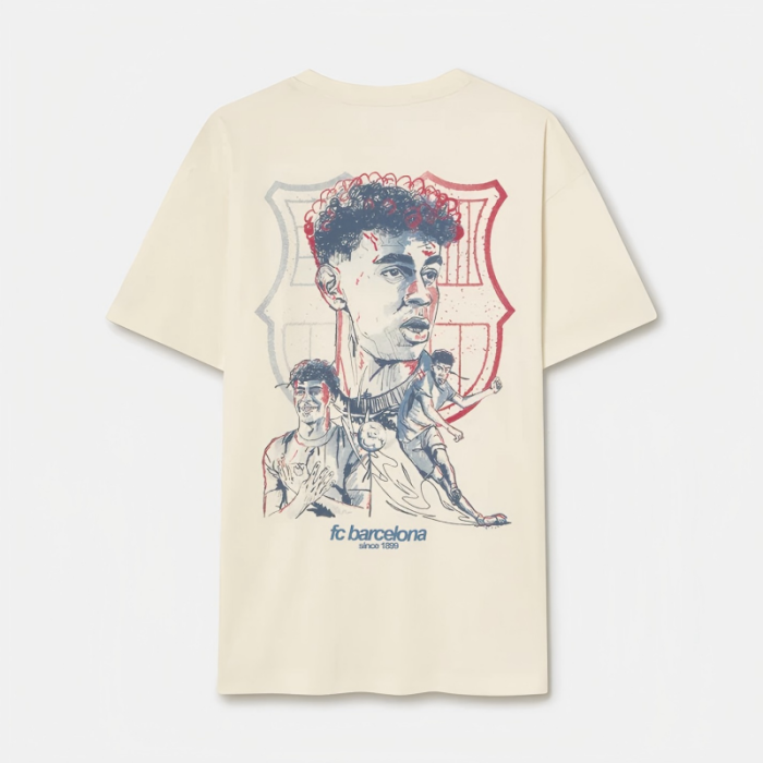 T-shirt Lamine Yamal Graphic Barcelona