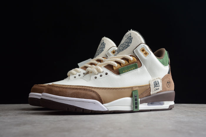 Air Jordan 3 Year of the Tiger Deconstructed stickers 398614-500