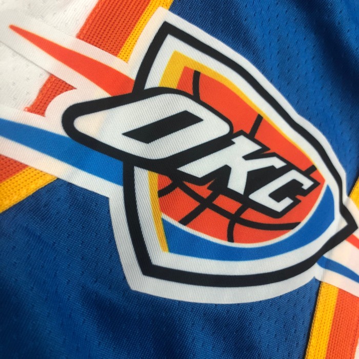 Oklahoma City Thunder   Basketball  Shorts  White  2024
