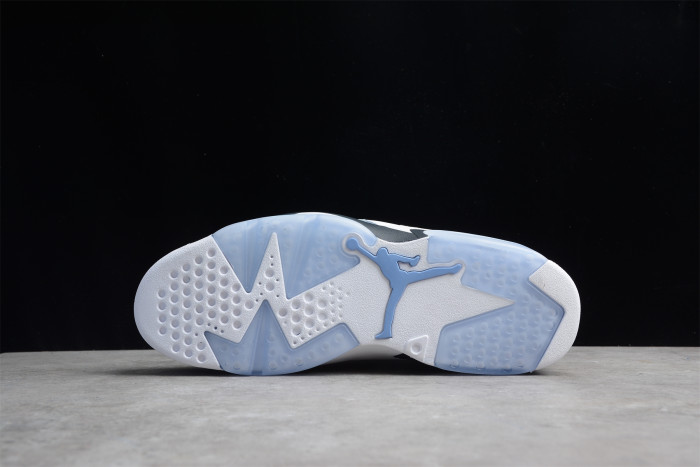 Air Jordan 6 Retro UNC University Blue/White/Black CT8529-410