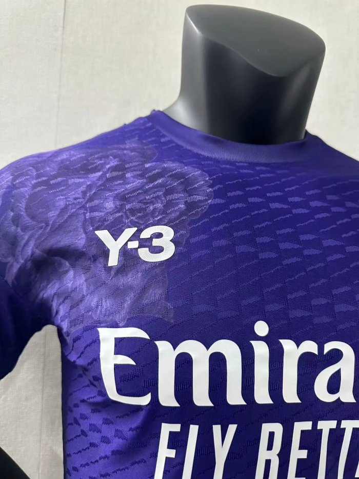 Real Madrid Y-3 Player Jersey 23/24 Purple