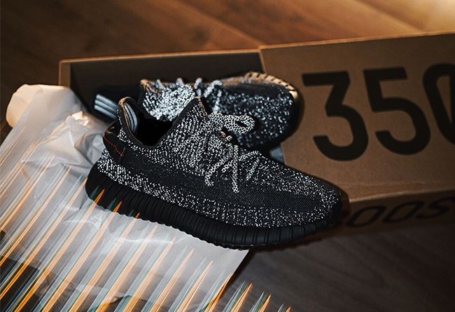 Yeezy Boost 350 V2“Black Static” Reflective EF2368