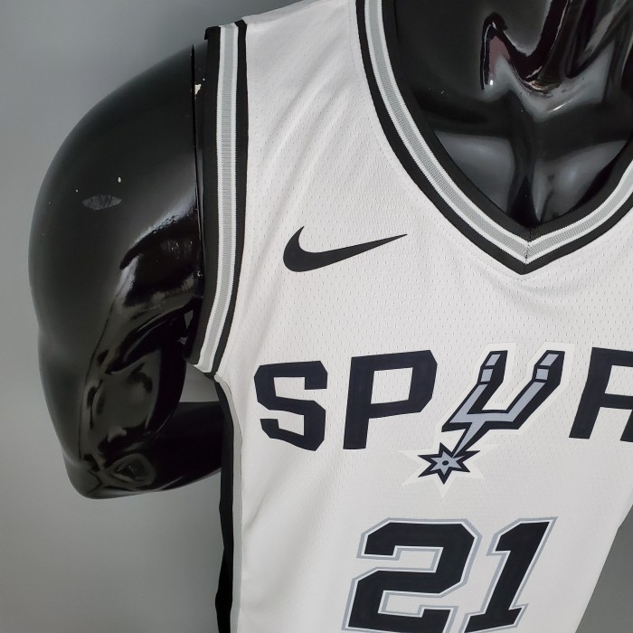Tim Duncan San Antonio Spurs Swingman Jersey White