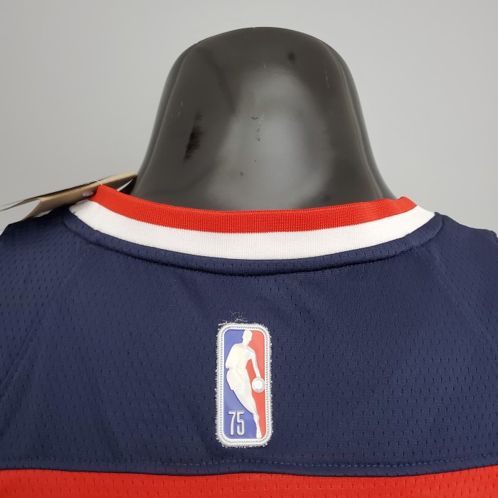 Russell Westbrook Washington Wizards 75th Anniversary Swingman Jersey Red