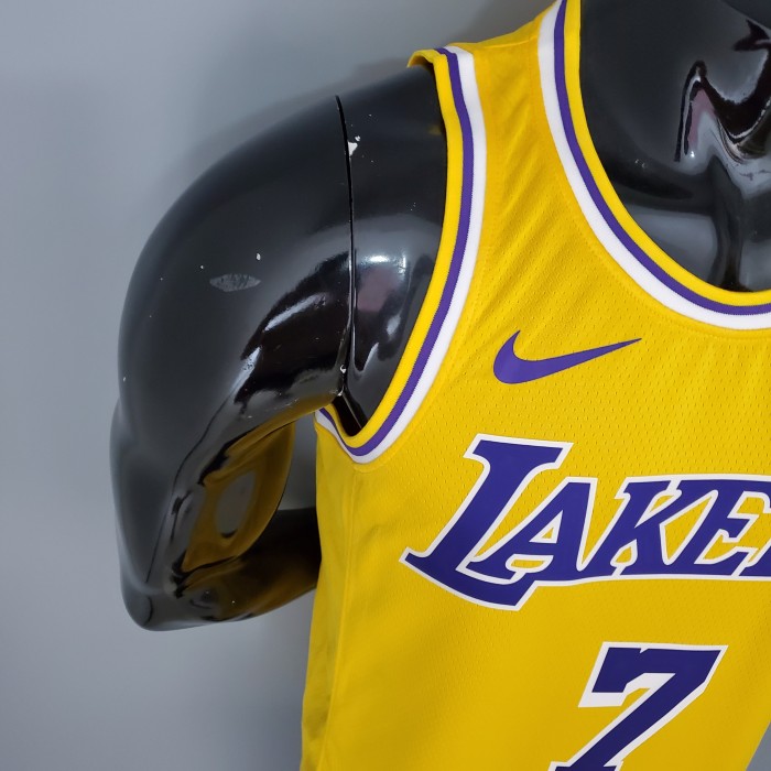 Carmelo Anthony Los Angeles Lakers 2020/21 Swingman Jersey Yellow