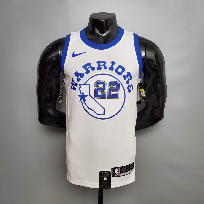 Andrew Wiggins Golden State Warriors Retro Version Swingman Jersey White