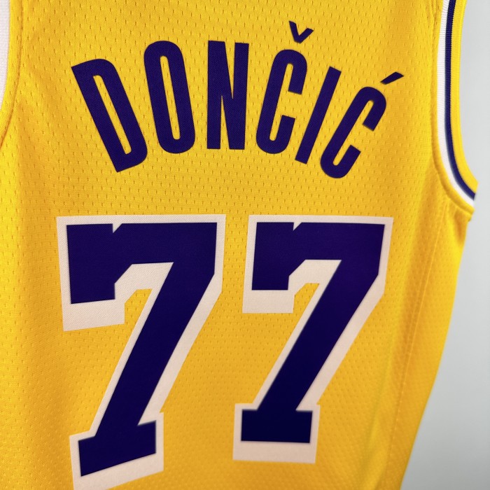 Los Angeles Lakers Kids Jersey Yellow Icon Edition 22/23