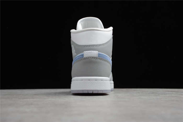 Air Jordan 1 Mid Wolf Grey Aluminum BQ6472-105