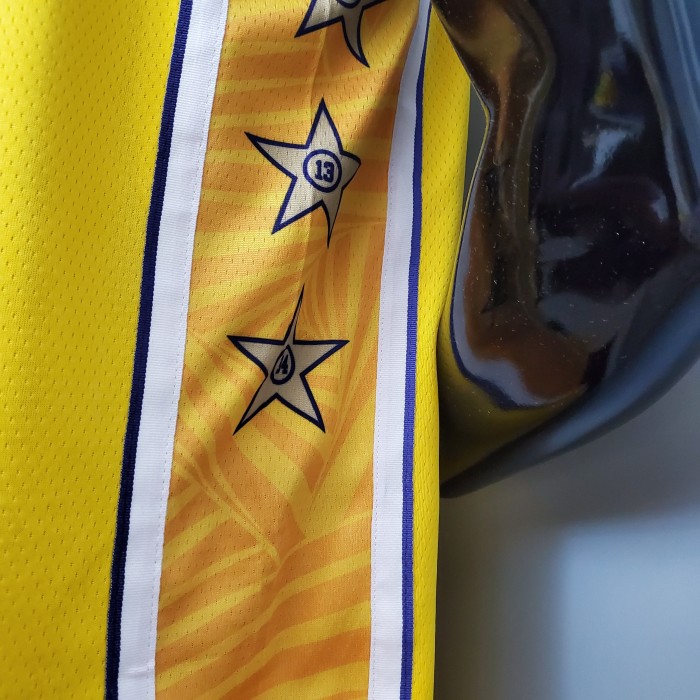 Kobe Bryant Los Angeles Lakers Swingman Jersey Yellow