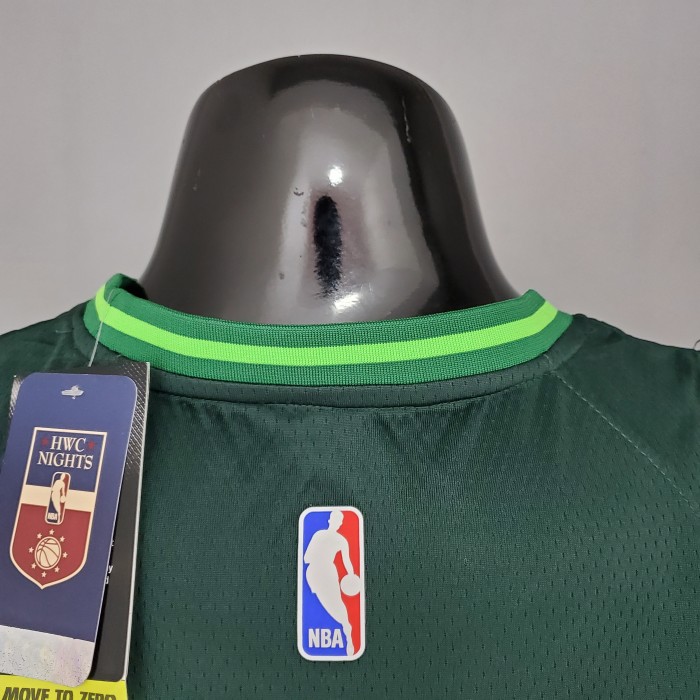 Jayson Tatum Boston Celtics Bonus Edition Swingman Jersey Dark Green