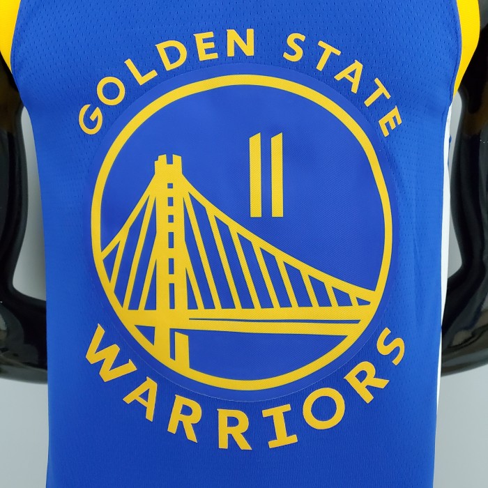 Klay Thompson Golden State Warriors 75th Anniversary Swingman Jersey Blue