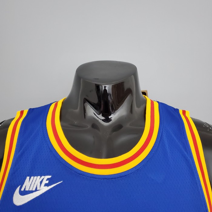Andrew Wiggins Golden State Warriors 75th Anniversary Swingman Jersey Retro Blue