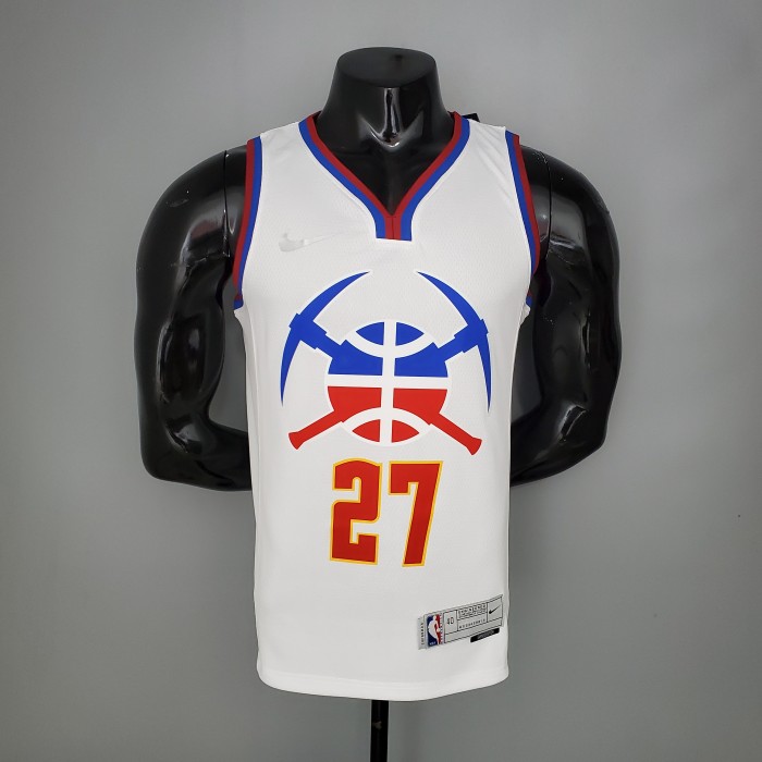 Jamal Murray Denver Nuggets Bonus Edition Swingman Jersey White