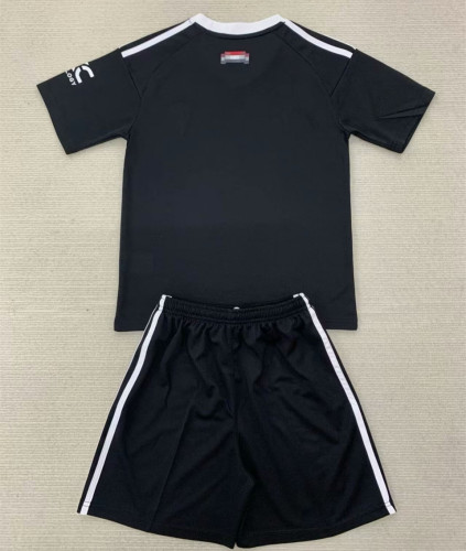 Manchester United Goalkeeper Kids Suit 24/25 Black