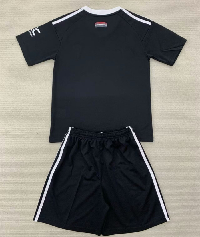 Manchester United Goalkeeper Kids Suit 24/25 Black