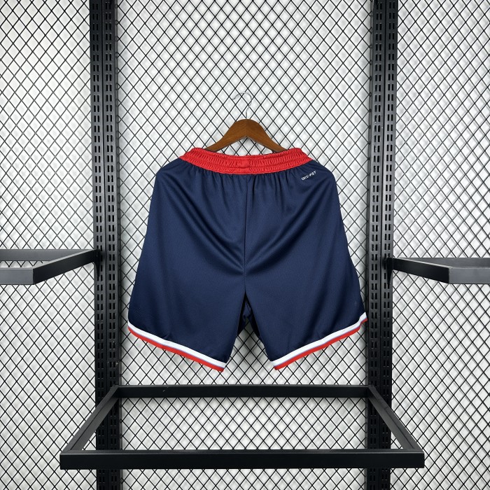 Los Angeles Clippers Team Basketball Shorts Blue 2025