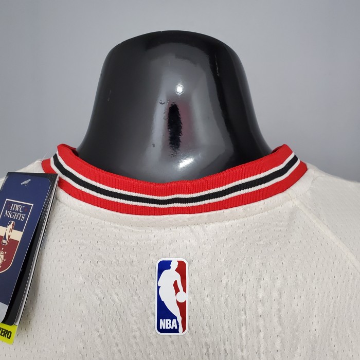 Brandon Roy Portland Trail Blazers Swingman Jersey Beige