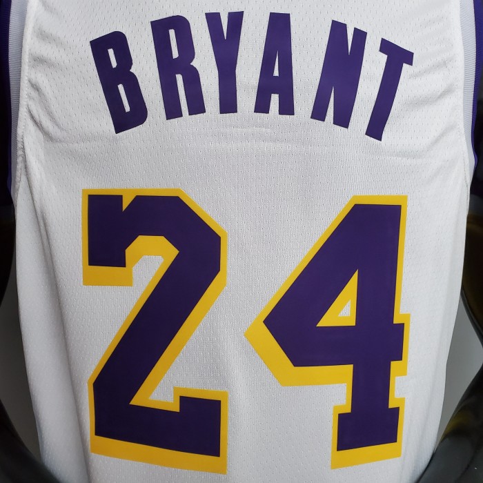 Kobe Bryant Los Angeles Lakers Swingman Jersey White