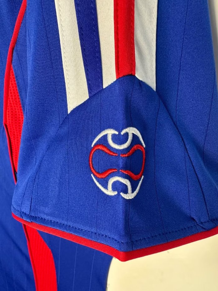 France Home Retro Jersey 2006/07