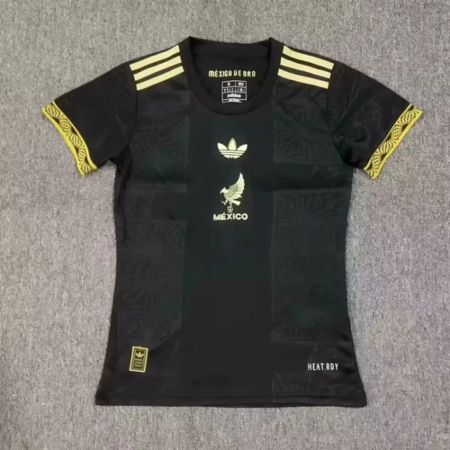 Mexico Gold Women Jersey 25/26-黑色款