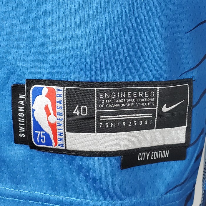 Karl-Anthony Towns Minnesota Timberwolves 75th Anniversary 2022 Swingman Jersey Blue
