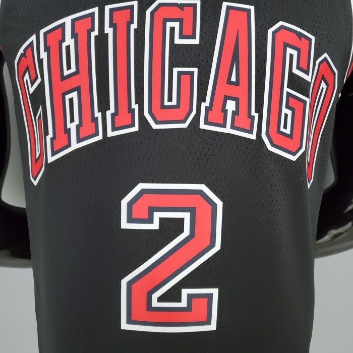 Lonzo Ball Chicago Bulls Swingman Jersey Black