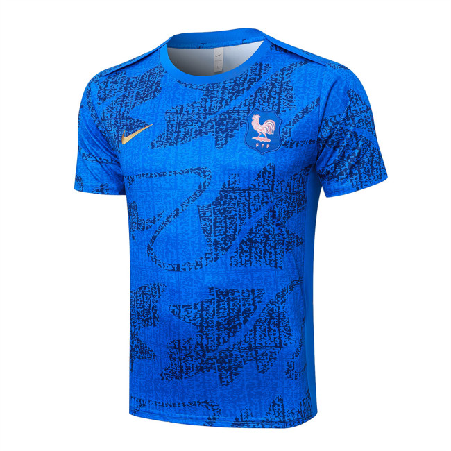 France Training Short Sleeve Suit 24/25