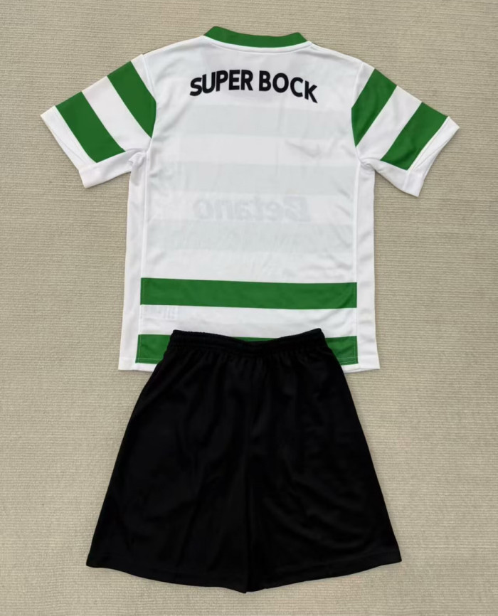 Sporting Lisbon Home Kids Suit & Socks 25/26