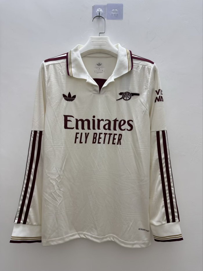 Copy Arsenal Third Man Long Sleeve Jersey 25/27