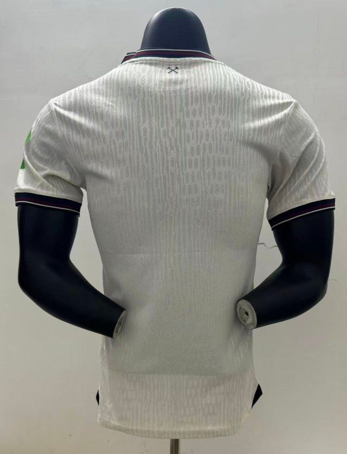 Copy West Ham United Man Away Player Jersey 25/26