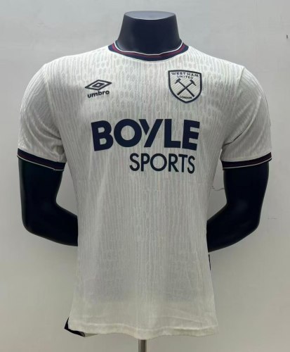 Copy West Ham United Man Away Player Jersey 25/26