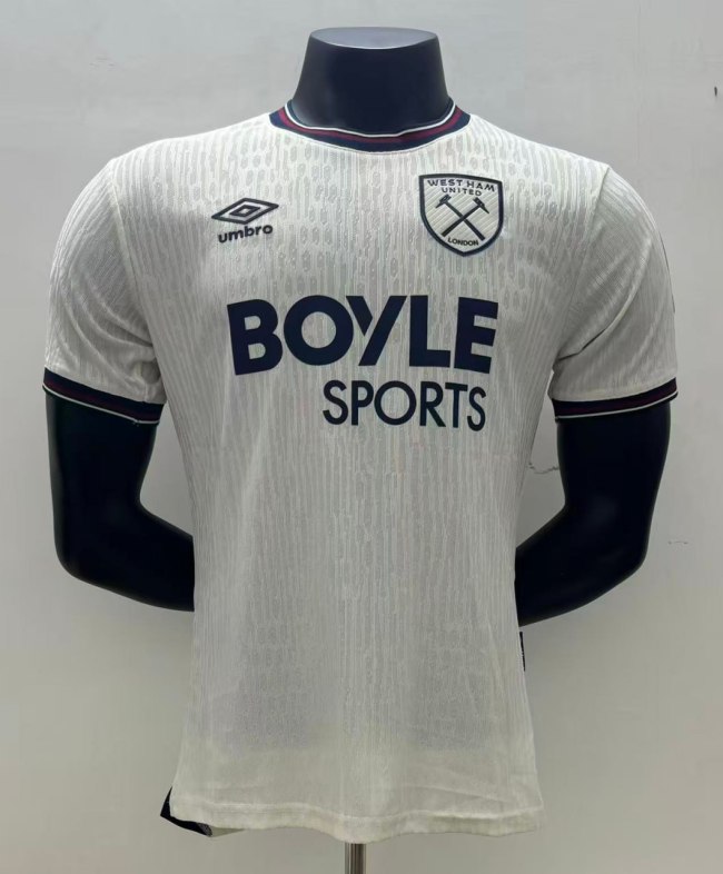 Copy West Ham United Man Away Player Jersey 25/26