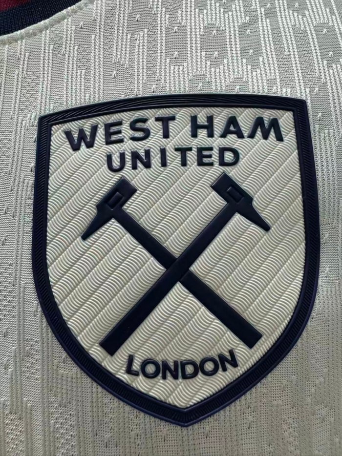 Copy West Ham United Man Away Player Jersey 25/26