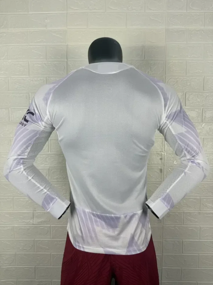 Manchester United Away Long Sleeve Player Jersey 25/26