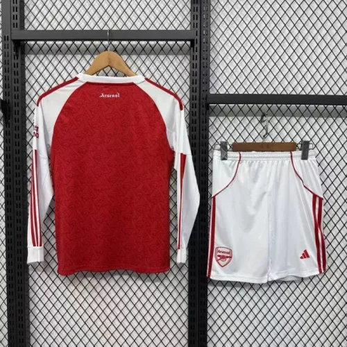 Arsenal Home Long Sleeve Kids Suit 25/26